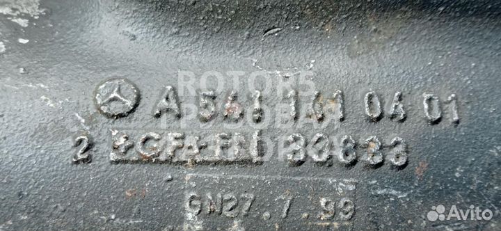 Патрубок воздушного фильтра Mercedes-Benz Actros