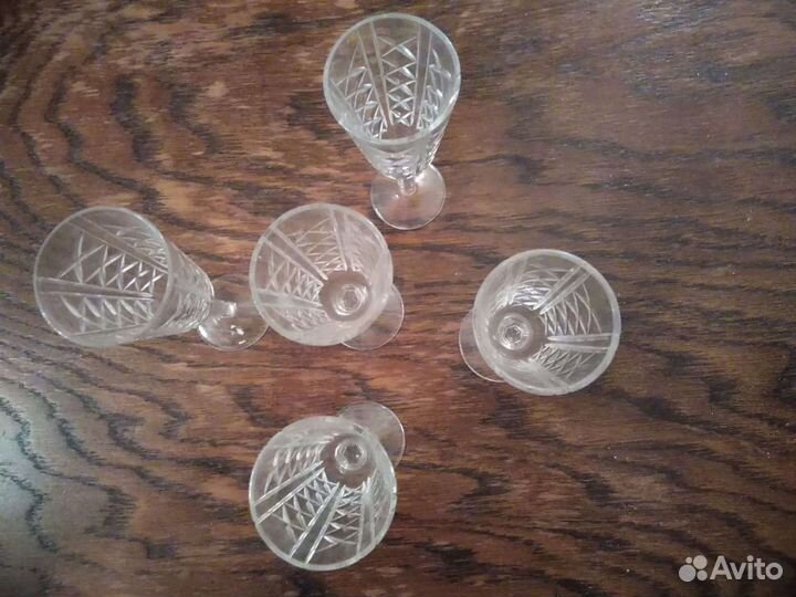 Хрустальные фужеры