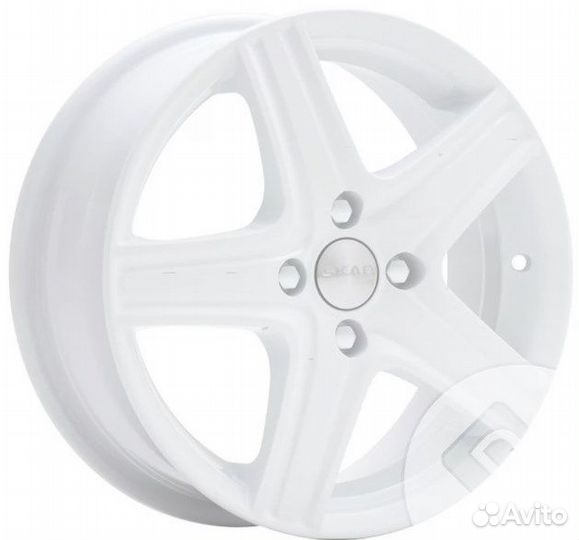 R14 4x100 5,5J ET49 D56,6 Скад Магнум White