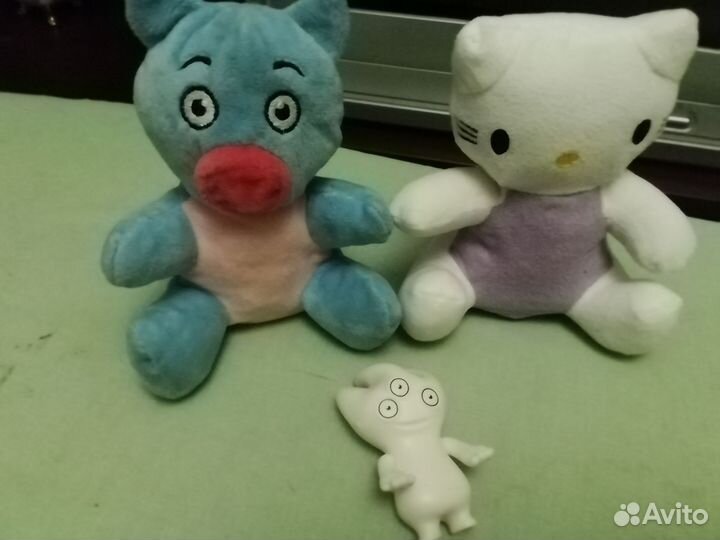 Игрушки разные для девочки большущий пакет