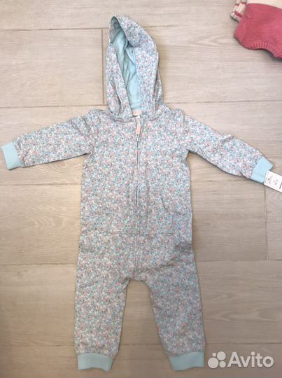Хлопковый комбинезон и другая одежда carters