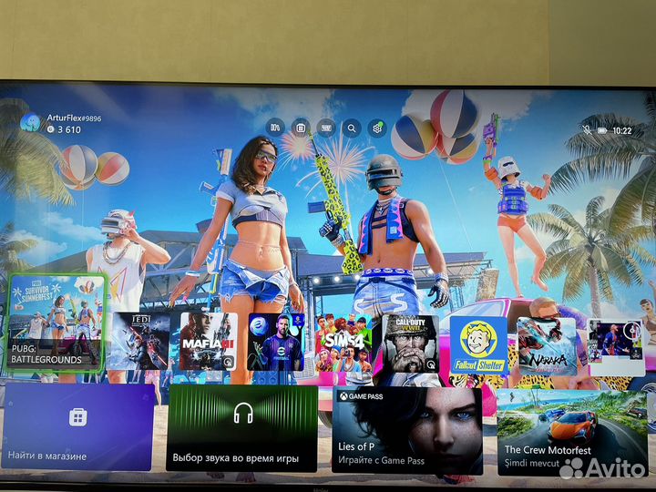 Xbox one s 1tb 2джостика и игры