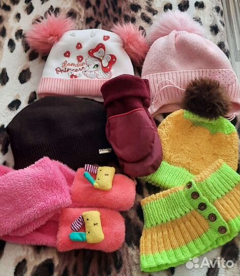 Головные уборы зима, р-р 50-52
