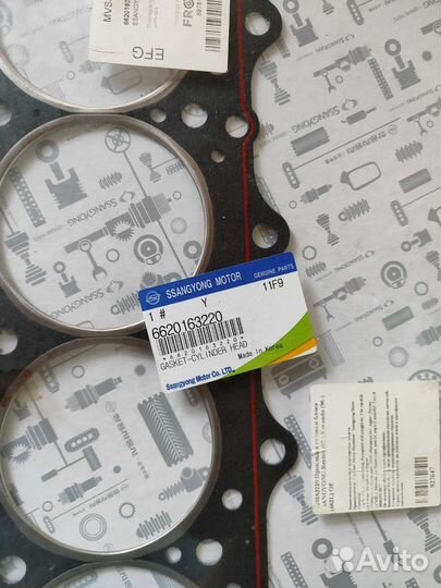 Прокладка гбц ssangyong