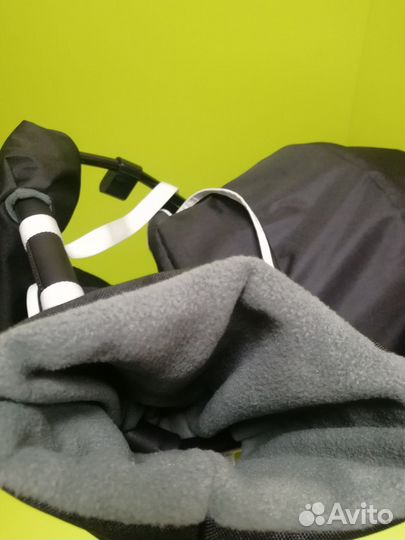 Санки коляска Pikate Arctic с конвертом на флисе