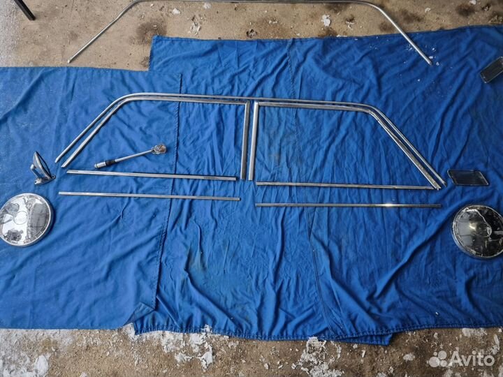 Хром решетка бампер молдинг ручка ваз Лада