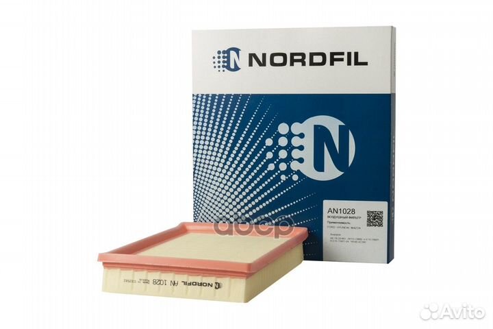 Фильтр воздушный Hyundai/Nordfil/ AN1028 nordfil