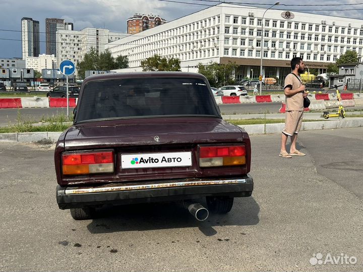 ВАЗ 2107 1.6 МТ, 2007, 73 199 км