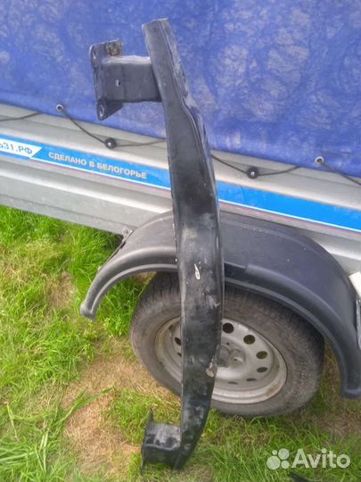 Усилитель заднего бампера volkswagen tiguan 2011