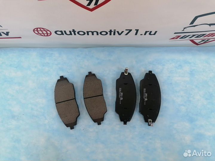 Колодки тормозные передние Chevrolet aveo