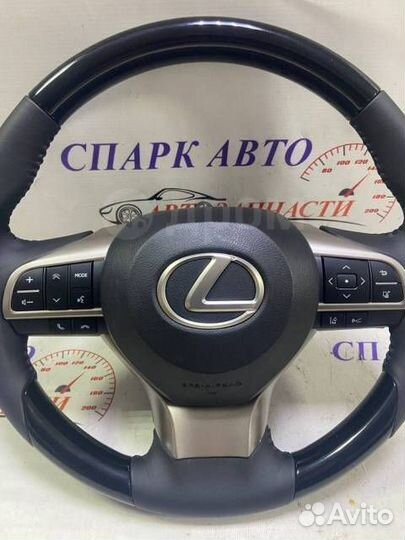 Руль Lexus LX570 07-15 в стиле 2016+ новый с подуш