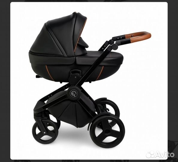 Коляска 3 в 1 Verdi Futuro, 01 black (черный)