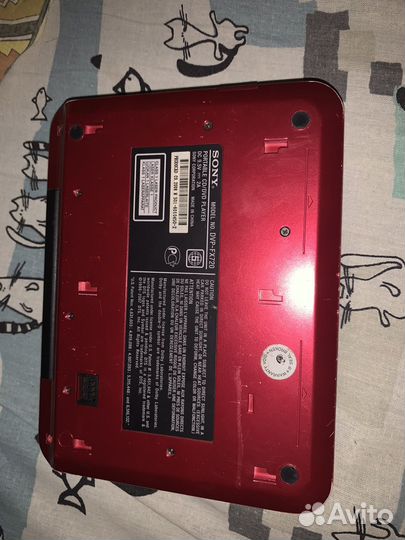 Портативный видеопроигрыватель sony dvp-fx720