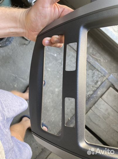 Рамка на магнитоллу toyota hilux