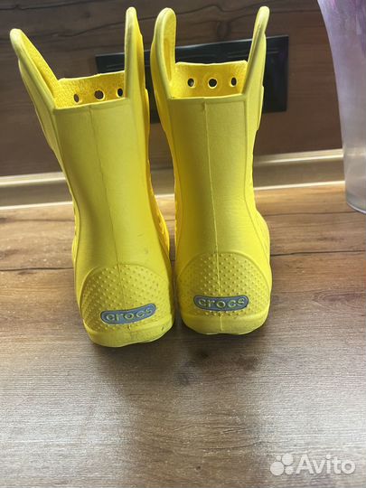 Резиновые сапоги crocs