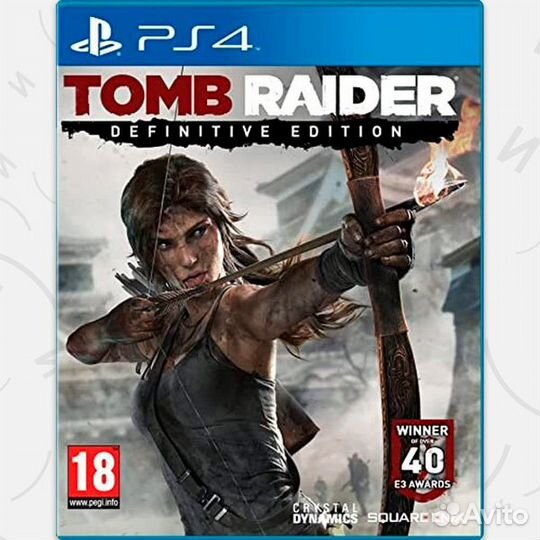 Tomb Raider - Definitive Edition PS4, русская верс