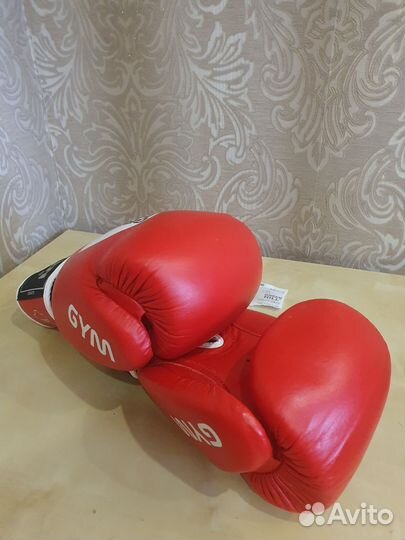 Боксерские перчатки натур. кожа green hill gym