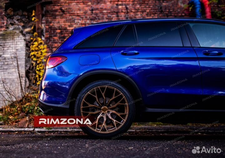 Кованые диски R21 на Mercedes GLE 53 AMG