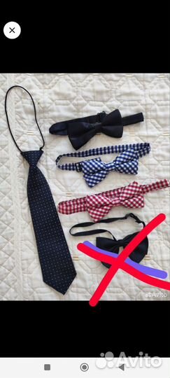 Галстук бабочка для мальчика
