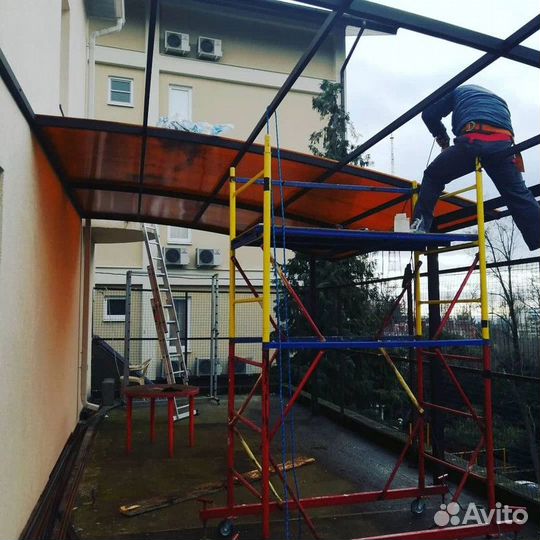 Козырьки Навесы/ Сварочные работы