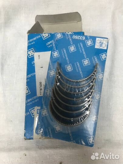 Fiesta Вкладыши шатунные STD, к-кт. (77787600)