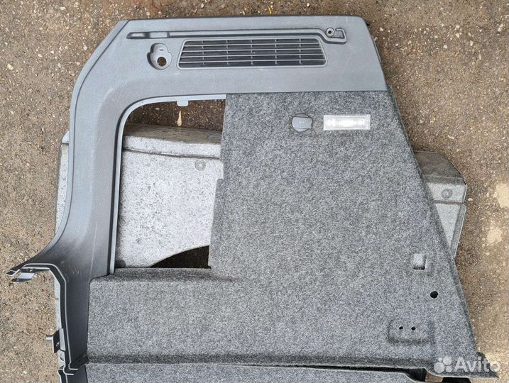 Обшивка багажника Volkswagen Tiguan 1 рестайлинг