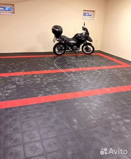 Модульный пол для цеха