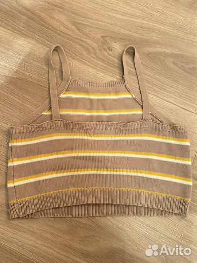 Вязаный топ