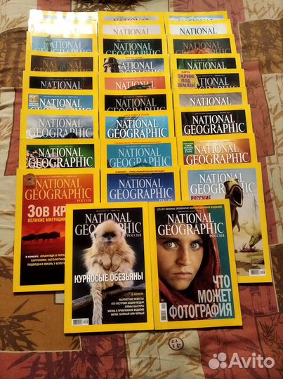 Журналы National Geographic, Geo, Вокруг Света