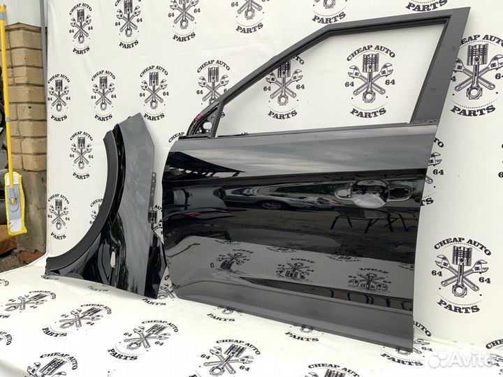 Дверь передняя левая Hyundai Creta Оригинал Чёрная