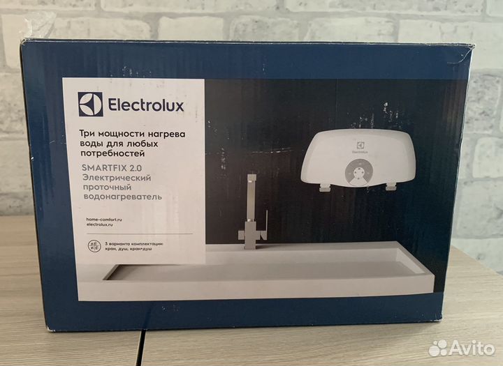 Водонагреватель проточный electrolux