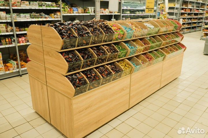 Витрины Прилавки Торговые островки Из лдсп