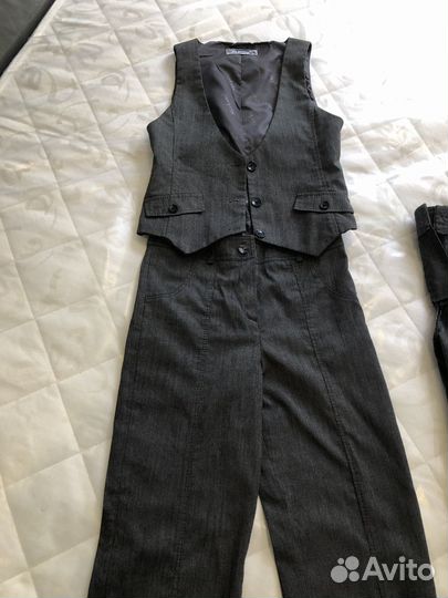 Школьная форма брюки жилет платье Sky Lake