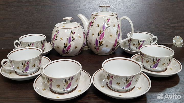 Кофейный сервиз СССР, фарфор