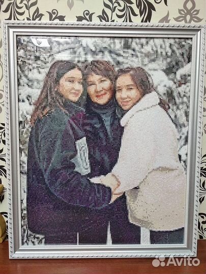 Алмазная мозаика по фото - набор