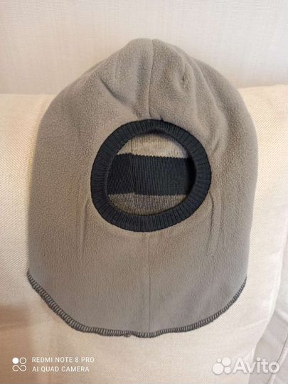 Шапка шлем для мальчика зима