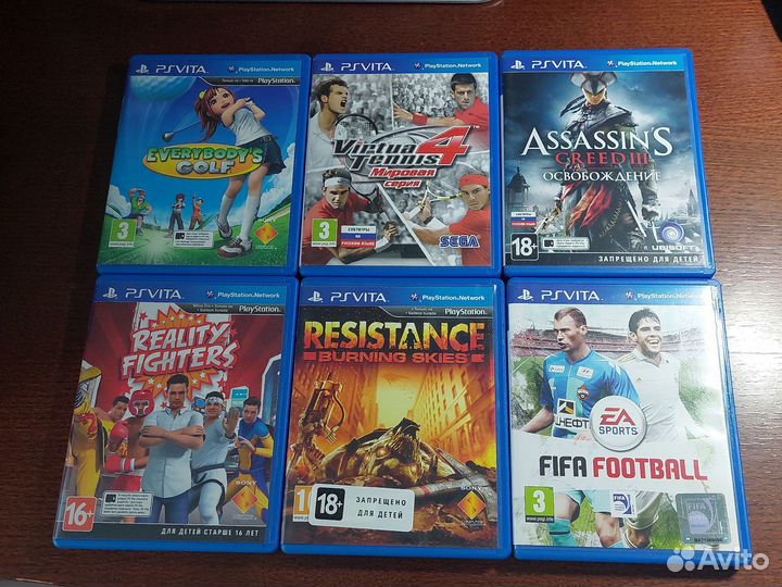 Картриджи для PlayStation Vita