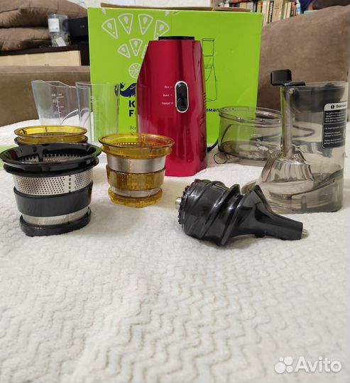 Соковыжималка шнековая kitfort kt 1106