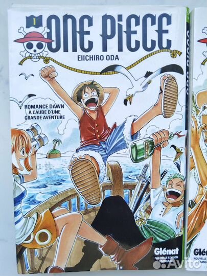 Манга ван пис на французском: 5 томов