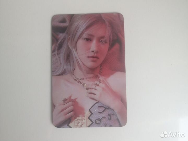 Карта Розэ blackpink