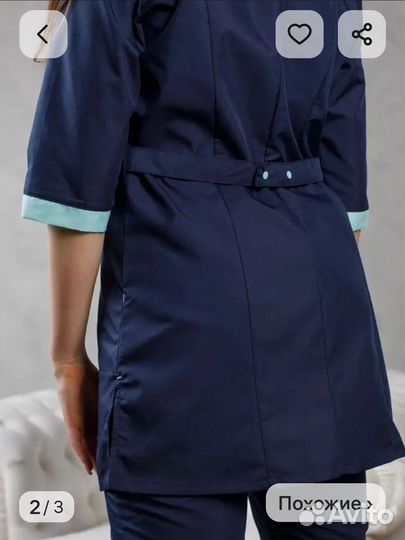 Медицинский халат и колпак