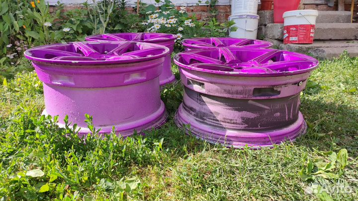 Диски r18 9,5j 5 114.3 bim zeit ss оригинал