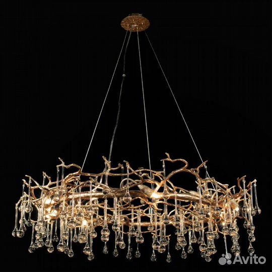 10068/1000 GB Подвесная люстра loft IT Bijout