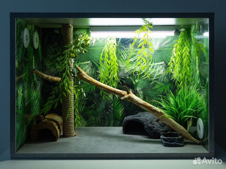 Террариум для рептилий новый
