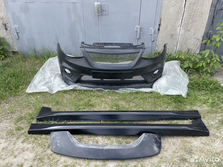 Передний бампер Лада Калина 2