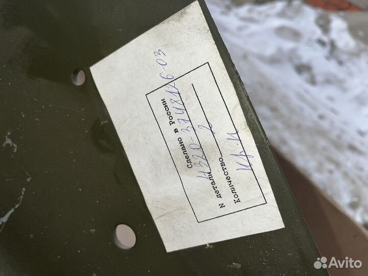 Кронштейн для ящика аккумуляторного