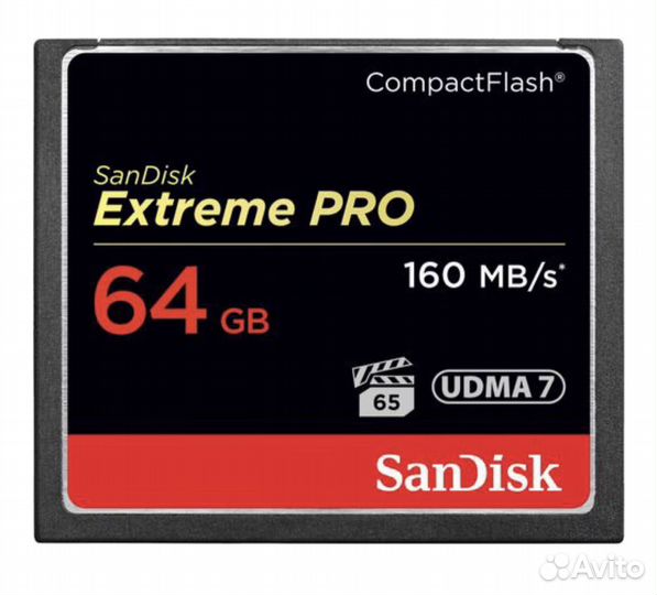 Карта памяти SanDisk Extreme Pro 64Gb