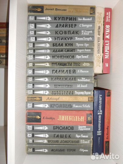 Книги из серии жзл (в т.ч. редкие)