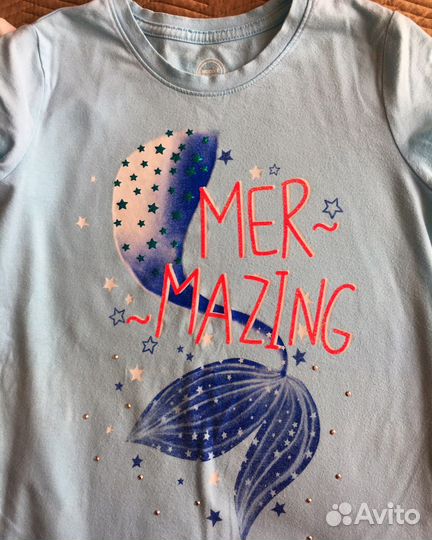 Футболки на девочку 6-8 лет