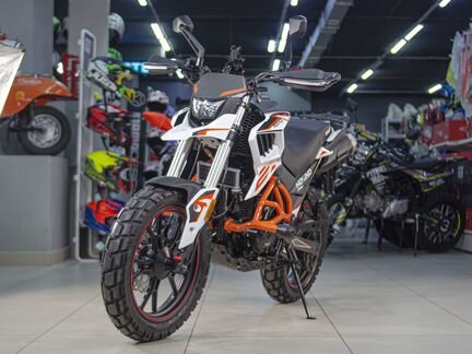 Мотоцикл турэндуро rockot hound 250 оранжевый